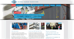 Desktop Screenshot of globalmarine.dk